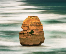 Rock on the beach - metaphor for cornerstone content