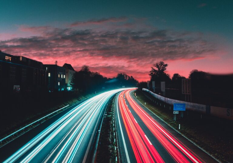 Two-way road to segment vehicles