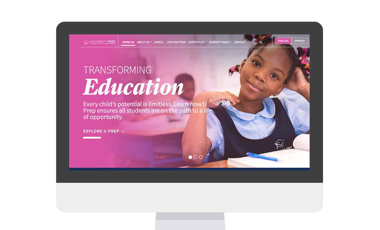 University Prep School Homepage