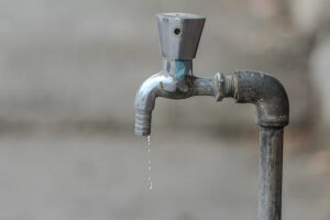 Leaking faucet.